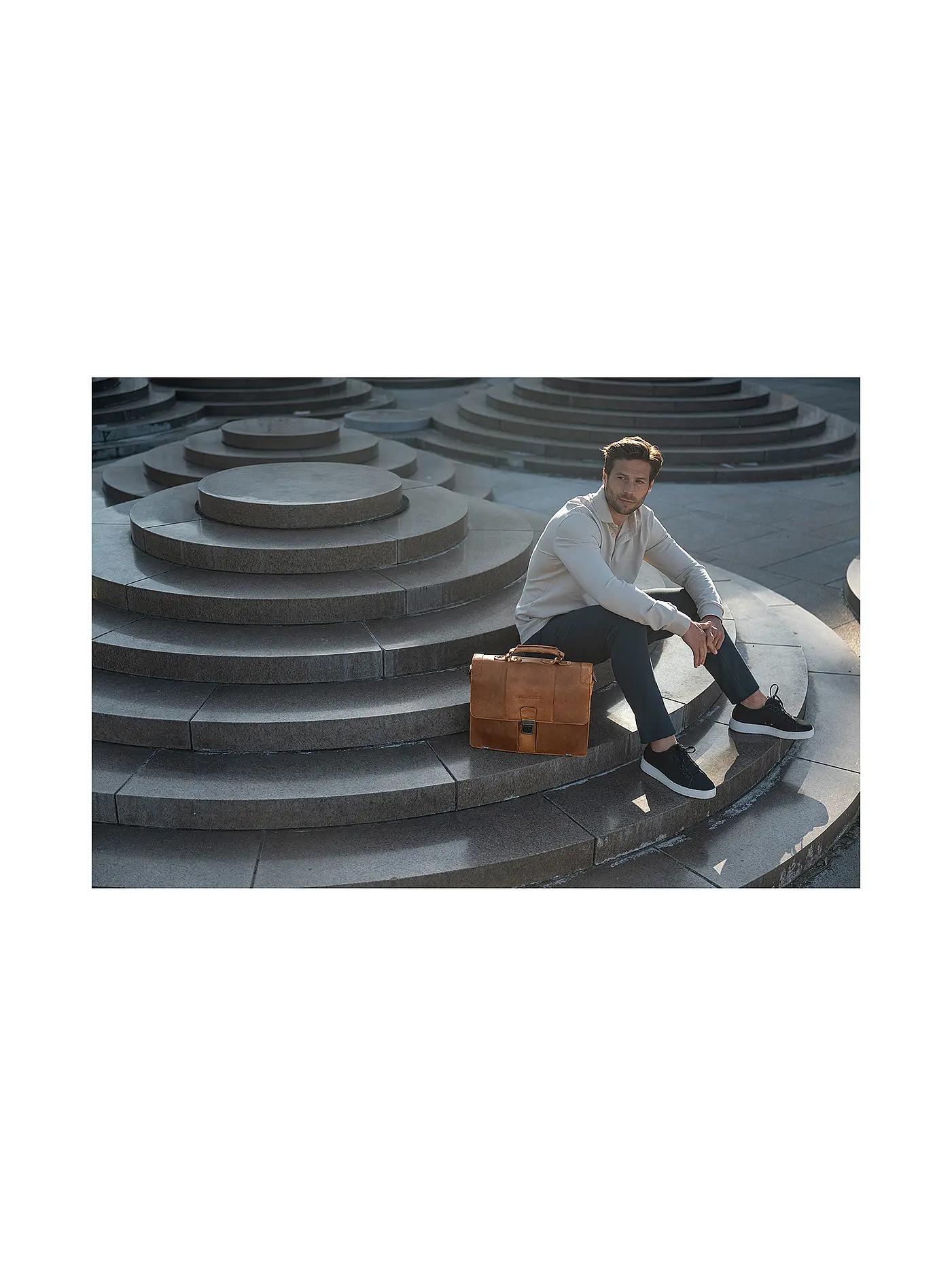 CHESTERFIELD | Ledertasche - Aktentasche STUTTGART 14" | 